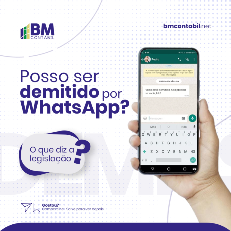 Leia mais sobre o artigo Posso ser demitido por Whatsapp?
