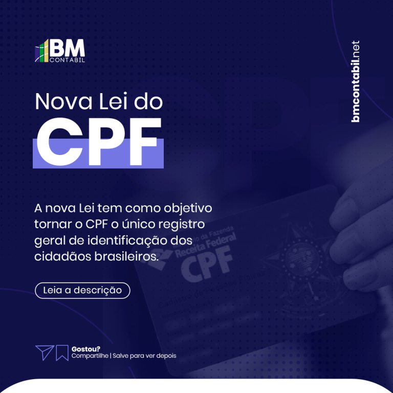 Leia mais sobre o artigo Nova Lei do CPF: Menos Burocracia e Mais Praticidade para a sua Vida